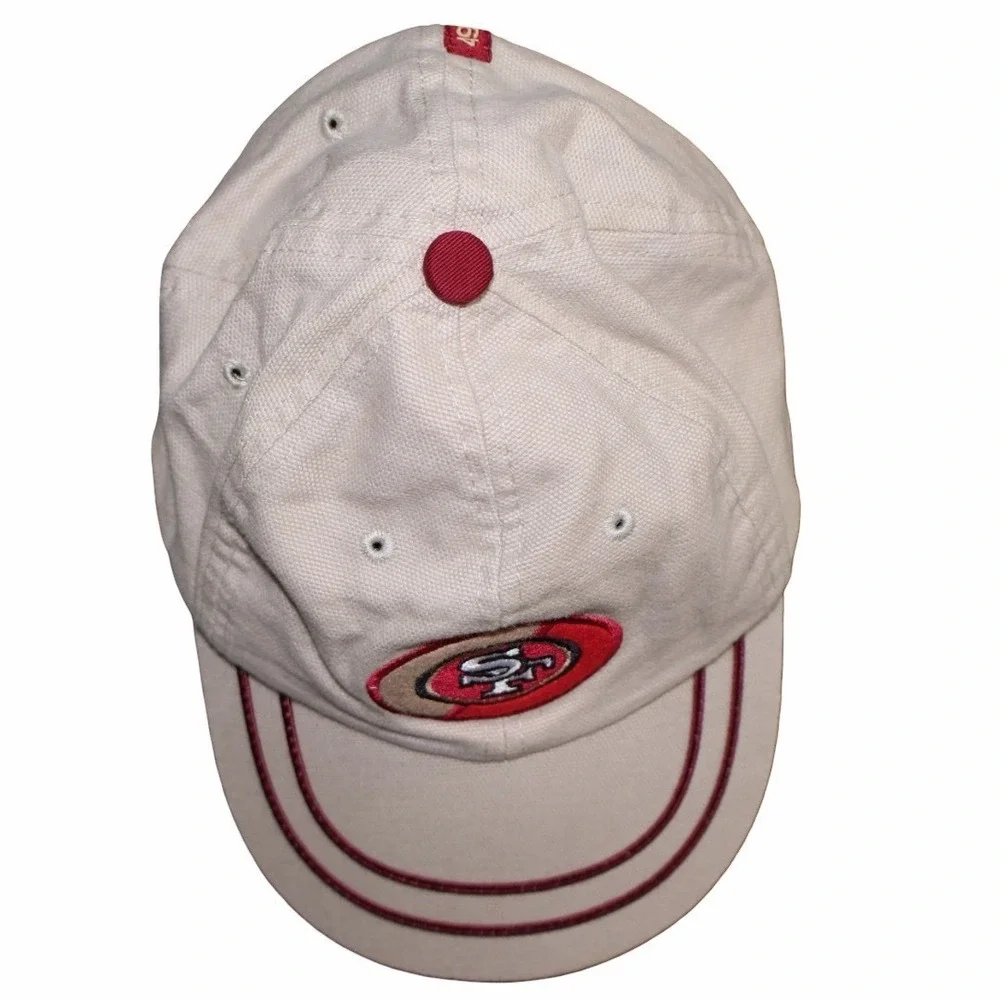 vintage-style‎ San Francisco 49ers cap. Khaki Adjustable Strap